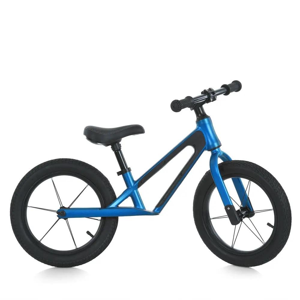 Биговел детский Profi MBB 1052-4 на стальной раме с надувными колесами 14" 90х62х43 см. Синий (150-7-MBB 1052-4)