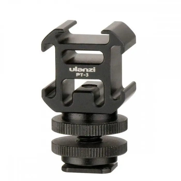 Адаптер кронштейн Ulanzi Vijim 3 Cold Shoe Mounts UV-0915 PT-3S Black