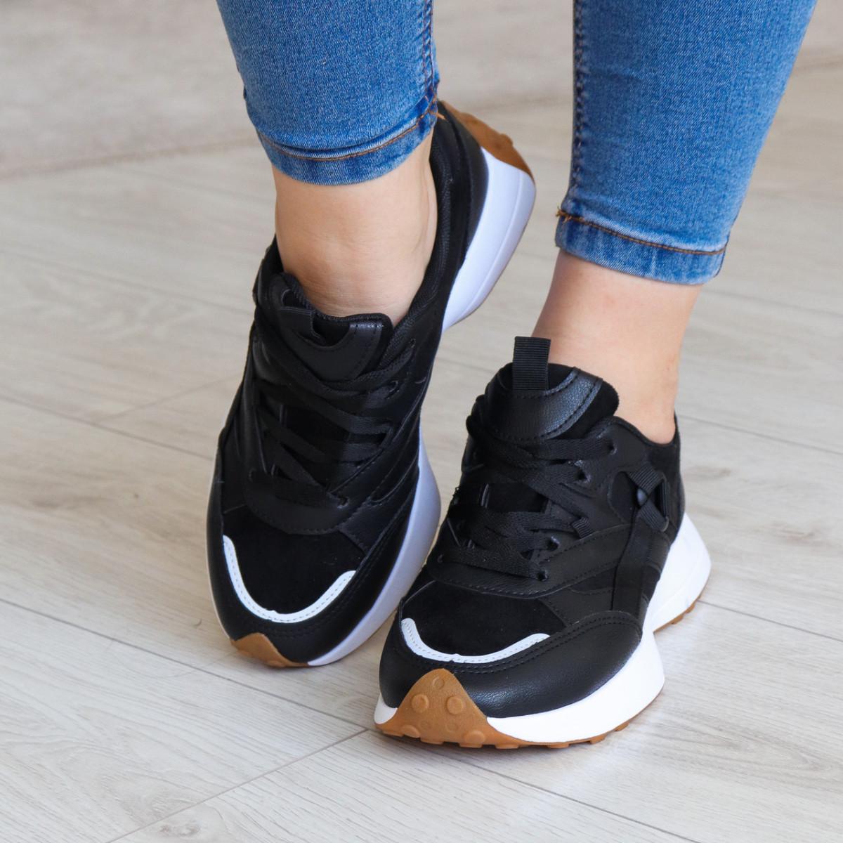 Кроссовки женские Fashion р. 37 23,5 см Черный (3197)