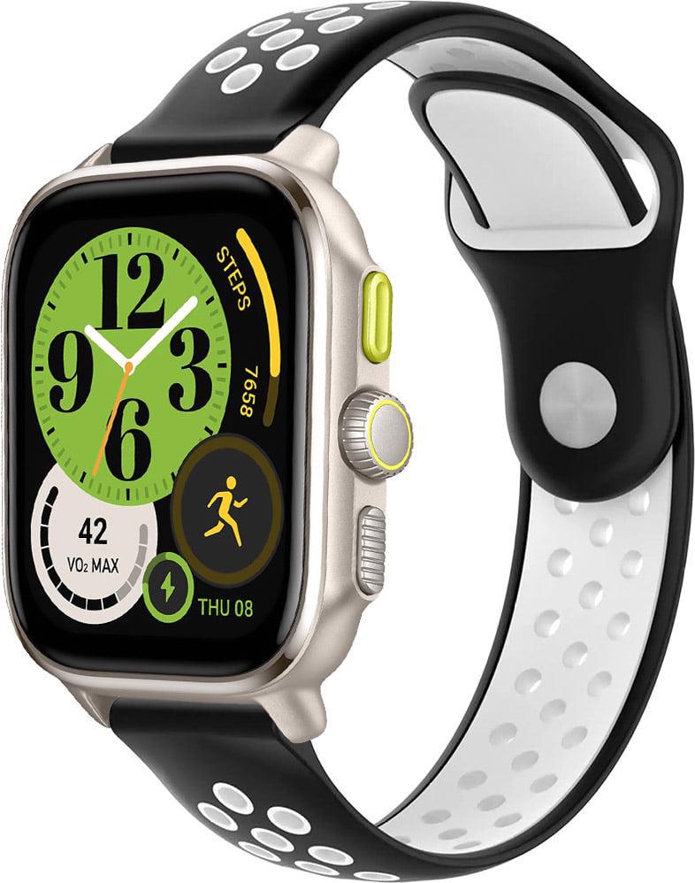 Ремешок Sport для Amazfit Cheetah Square Black/White (38537-1E) Ремешок Sport для Amazfit Cheetah Square Black/White (38537-1E)