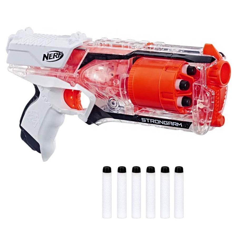 Бластер Nerf Elite Strongarm Clear (E5753)