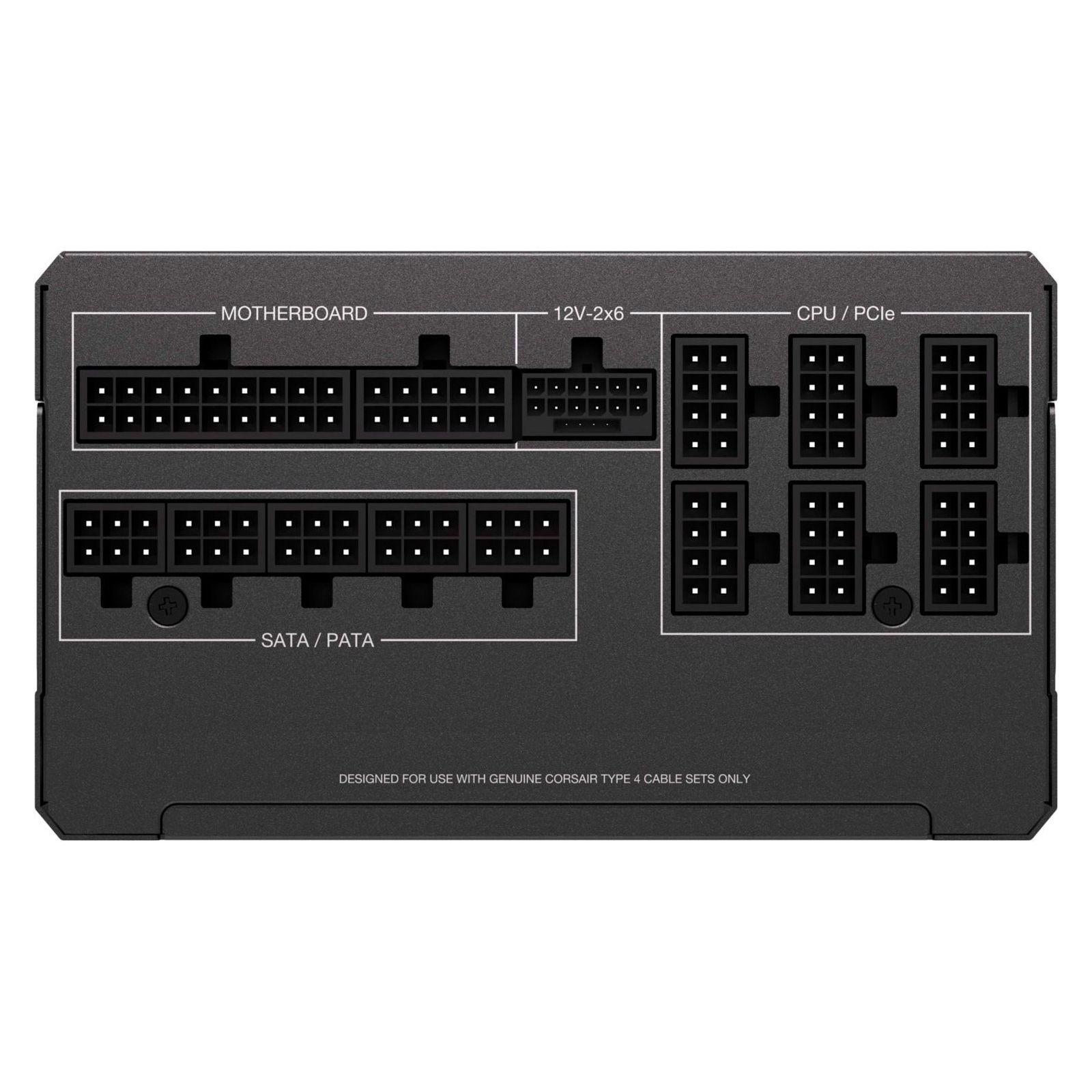Блок живлення для ПК Corsair RM1000x 1000W Black (CP-9020271-EU) - фото 6 Блок живлення для ПК Corsair RM1000x 1000W Black (CP-9020271-EU) - фото 6