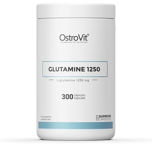 Амінокислоти L-Glutamine 1250 мг 300 капсул (00000033225)