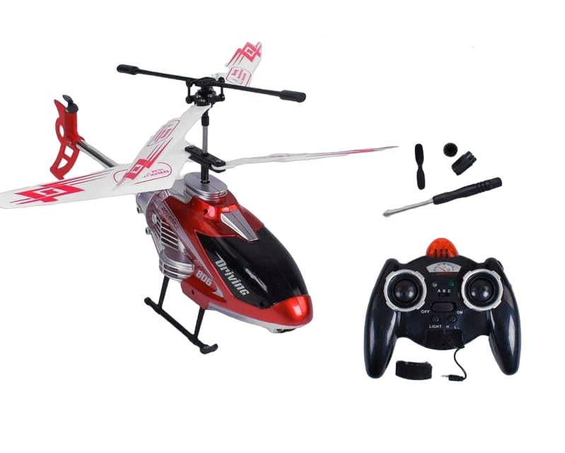 Вертолет на радиоуправлении аккумулятор Led-лампочка Red (90546) - фото 2 Вертолет на радиоуправлении аккумулятор Led-лампочка Red (90546) - фото 2