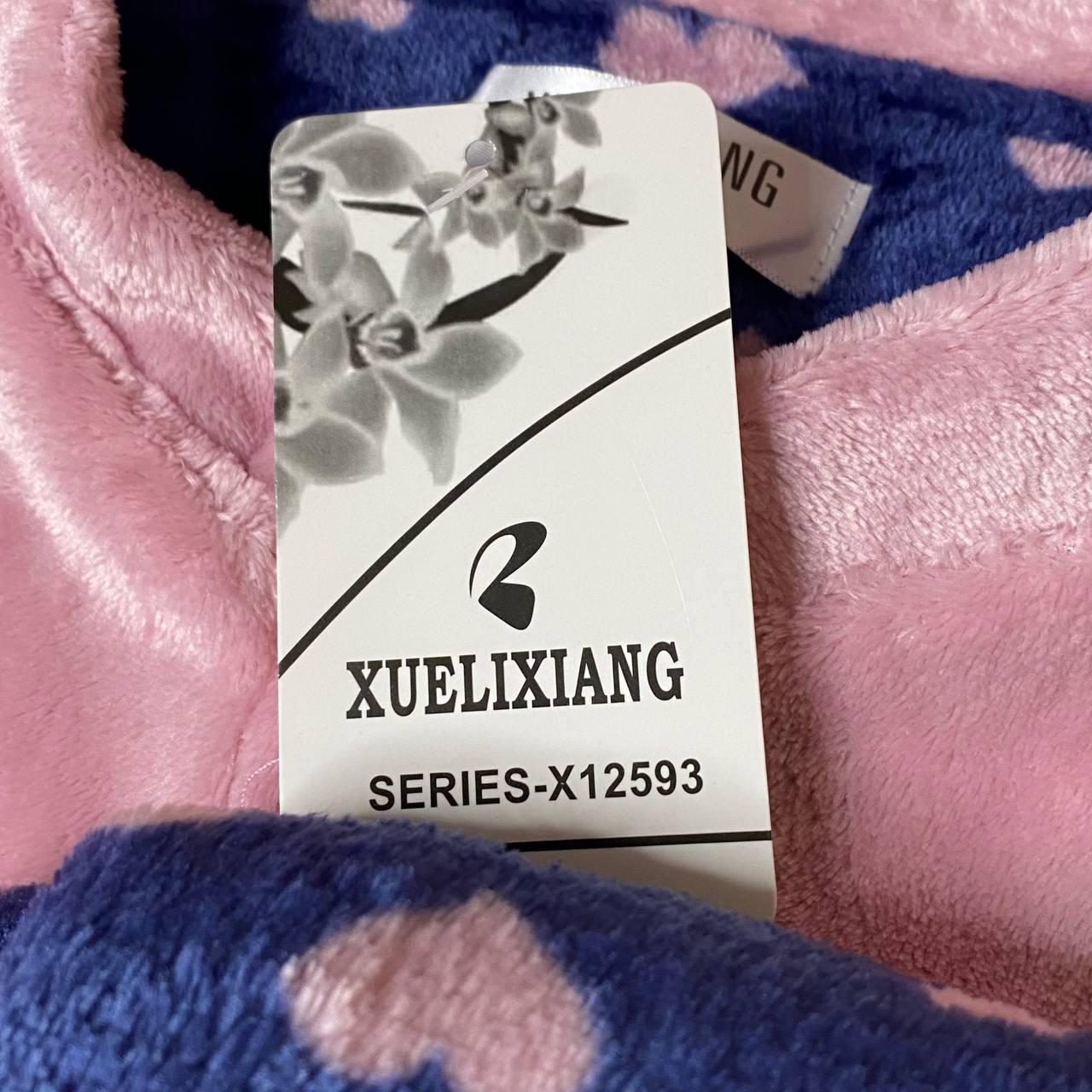 Пижама женская теплая Valentine's Day Сердце плюшевая XL (X12593) - фото 6