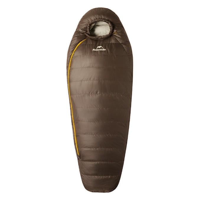 Спальный мешок Naturehike Snowbird CNK2550WS014 205x80 см 650FP L Dark Brown (6927595784396)