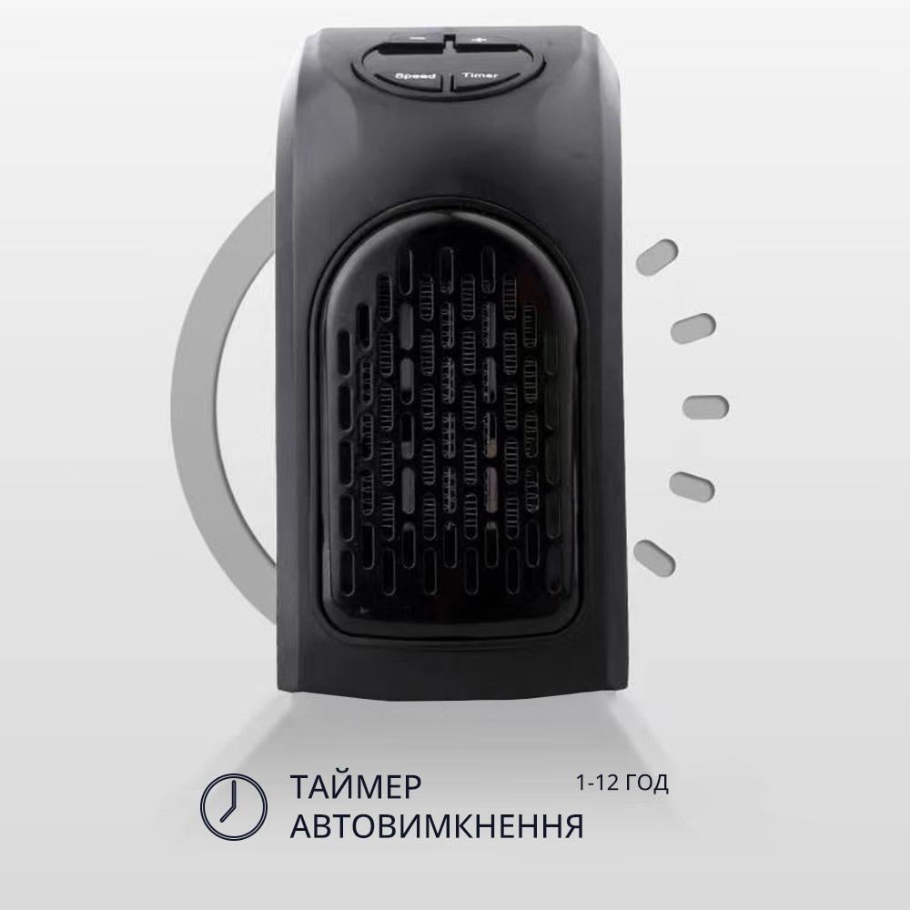 Тепловентилятор міні Handy Space Heater настінний (96419) - фото 7