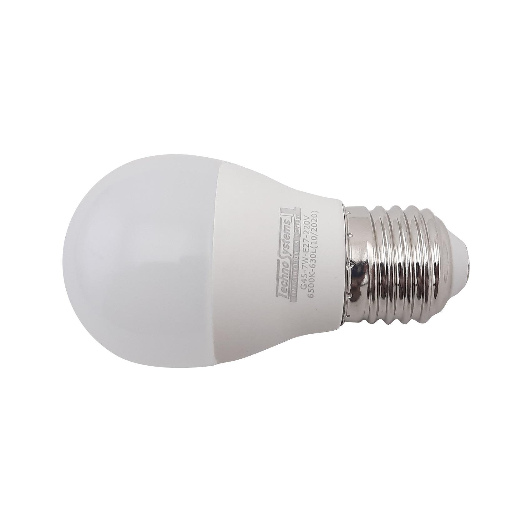 Лампа світлодіодна TechnoSystems Bulb G45 7Вт E27 6500K 630Лм ICCD (5000251) - фото 2