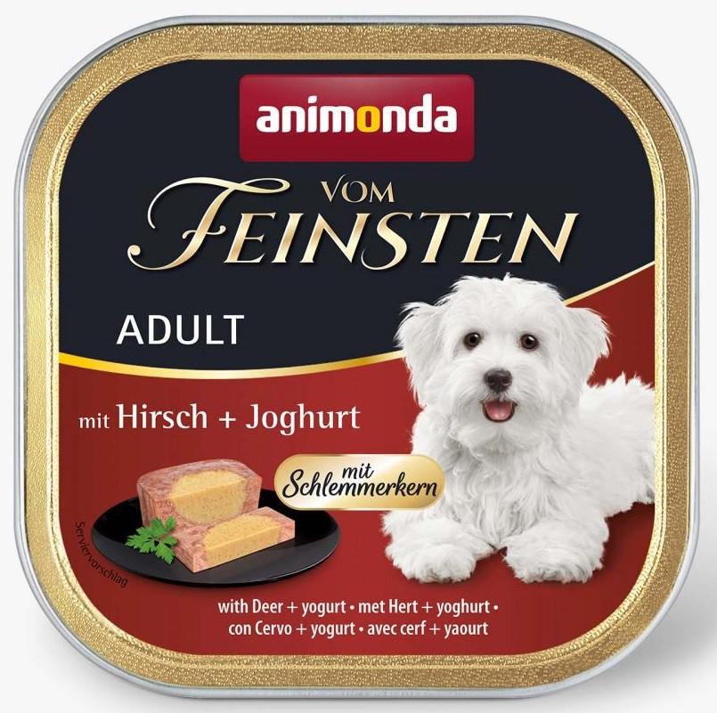 Корм влажный для собак Animonda Vom Feinsten with Deer/yogurt 150 г (1830807831)