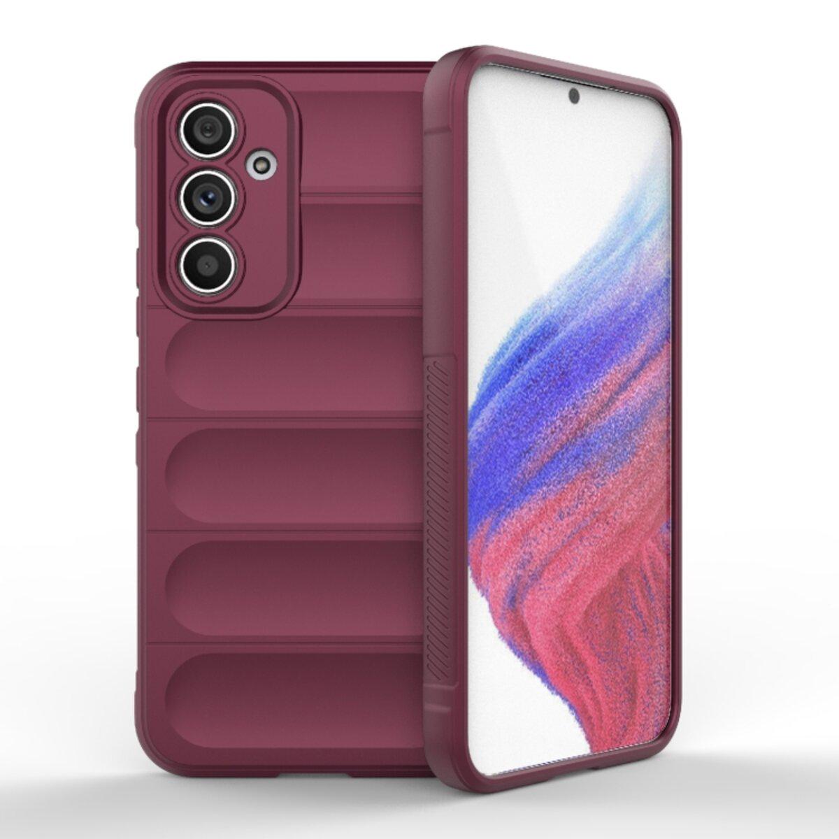 Противоударный чехол для Samsung Galaxy A54 5G Cosmic Magic Shield / Plum