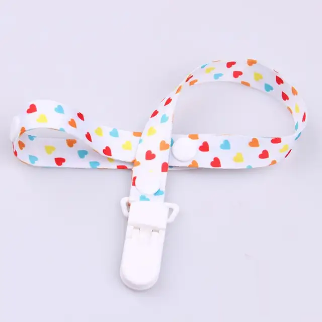 Держатель для пустышки/грызунка/ниблера/погремушки Сердце с клипсой Разноцветный (13081274) - фото 5 Держатель для пустышки/грызунка/ниблера/погремушки Сердце с клипсой Разноцветный (13081274) - фото 5