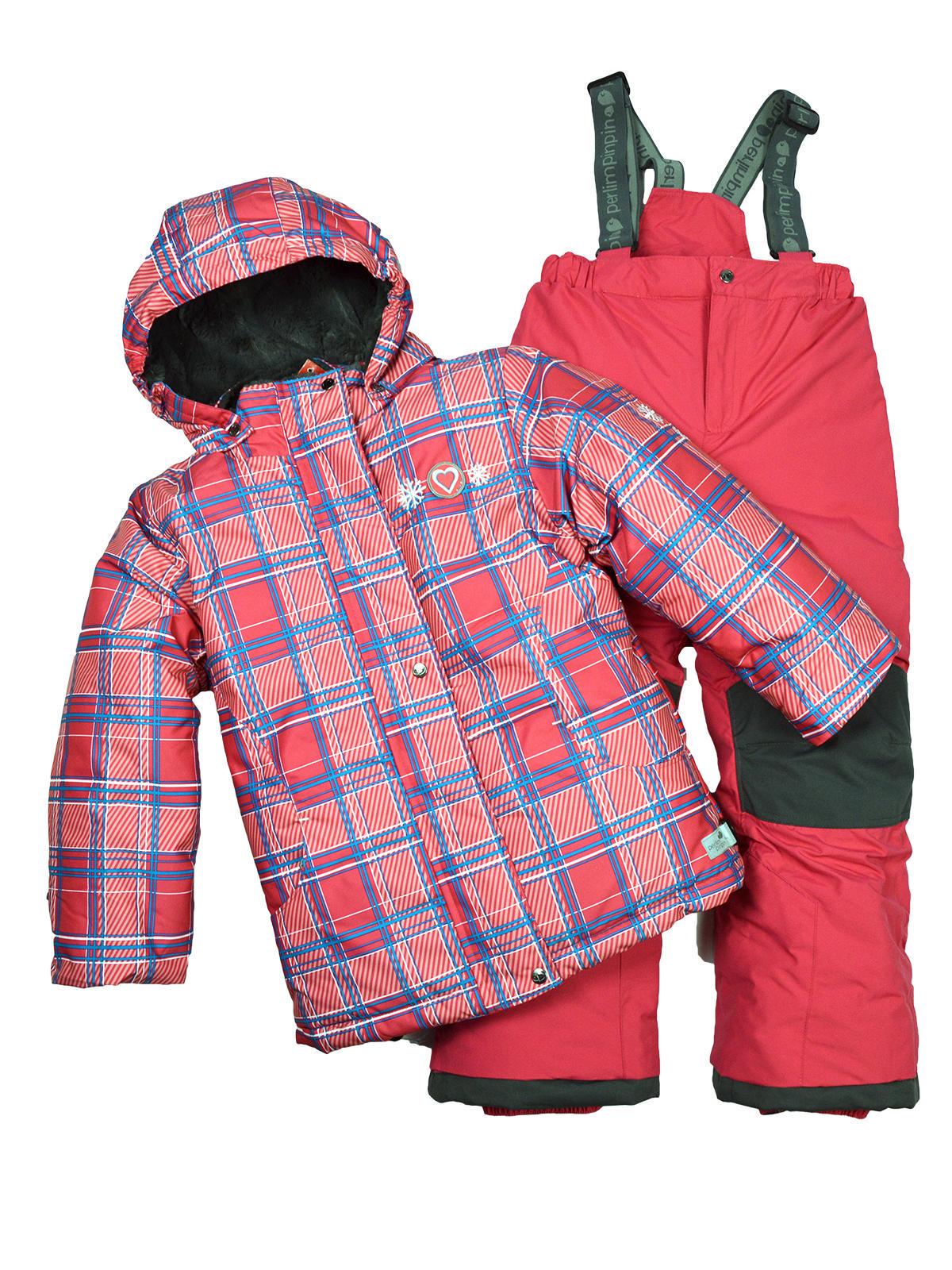 Комплект зимний Perlim pinpin 134 см Коралловый (VH236A)