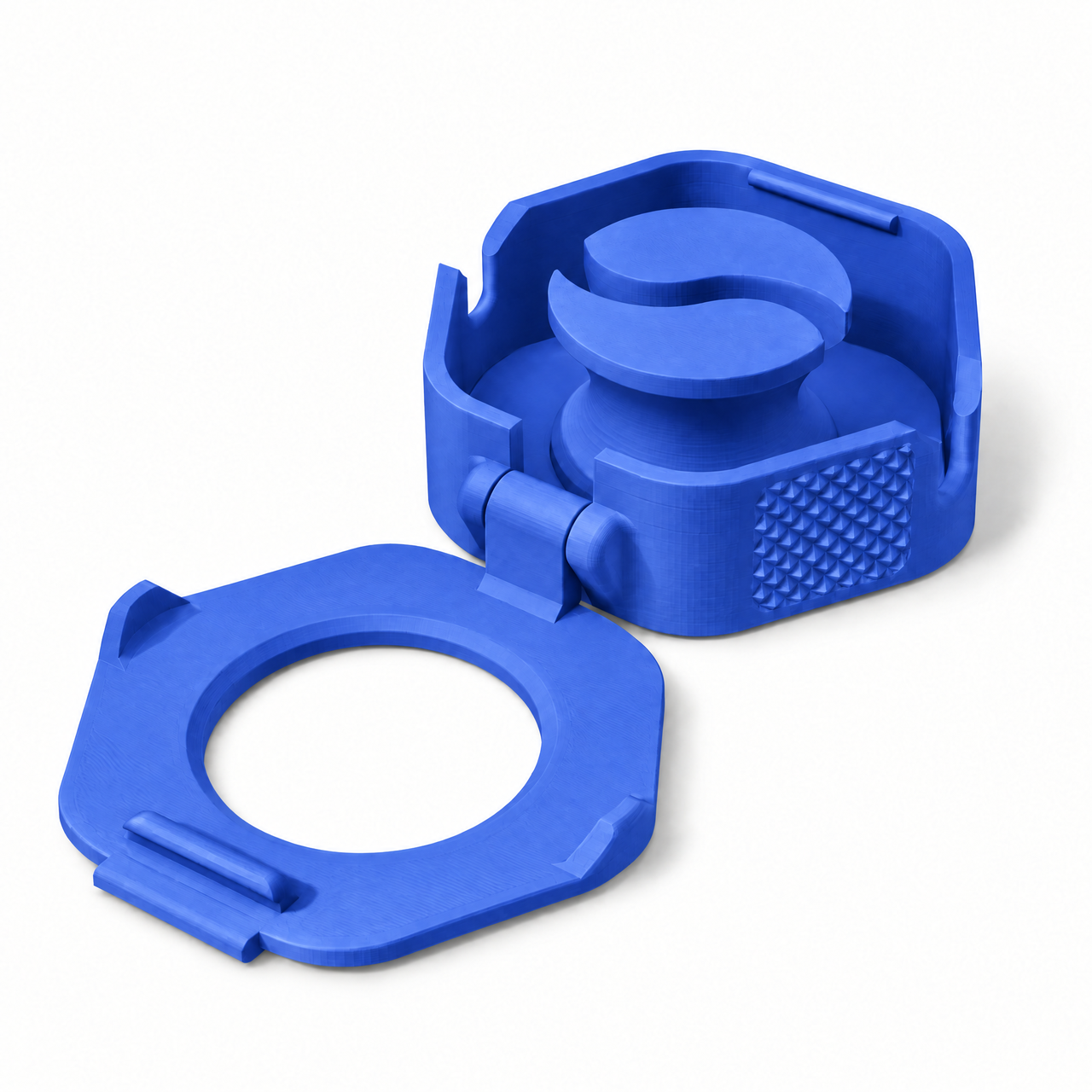Органайзер для кабеля 7,6 см Синий (MW-13849-BLUE)
