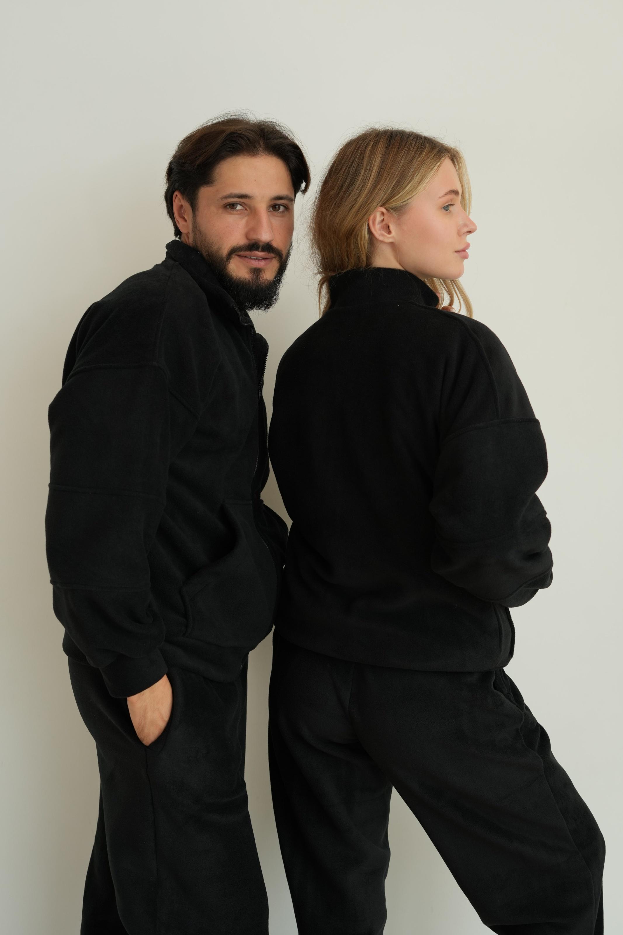 Костюм флисовый CASUAL 3XL Черный (10301XXXL) - фото 12 Костюм флисовый CASUAL 3XL Черный (10301XXXL) - фото 12