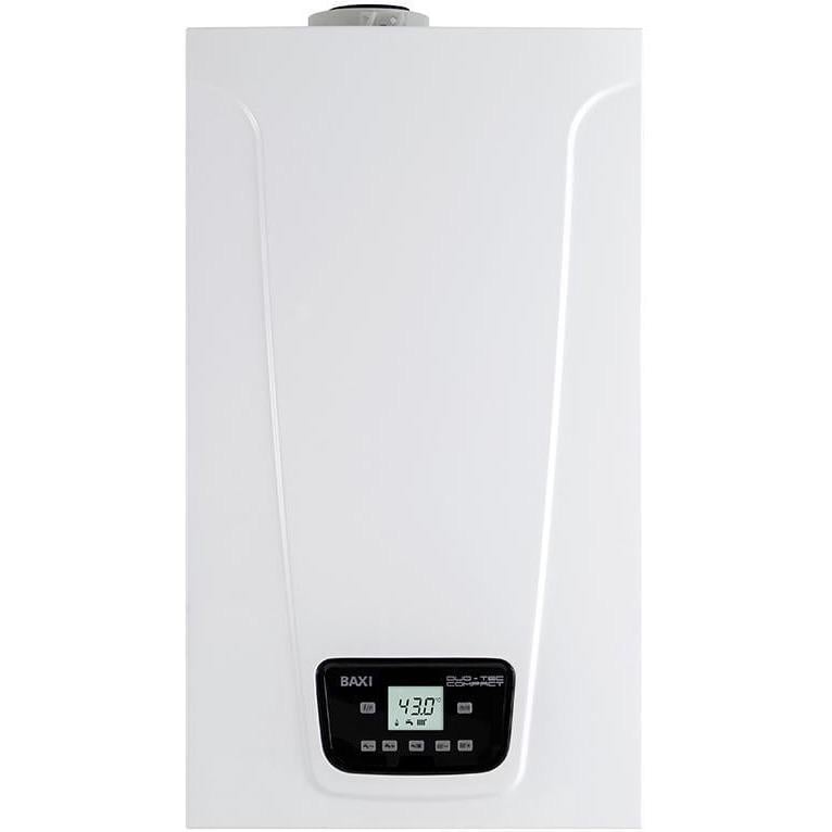 Котел газовый Baxi Duo-tec Compact E 28 кВт 250 м2 двухконтурный конденсационный (A7722083) Котел газовый Baxi Duo-tec Compact E 28 кВт 250 м2 двухконтурный конденсационный (A7722083)