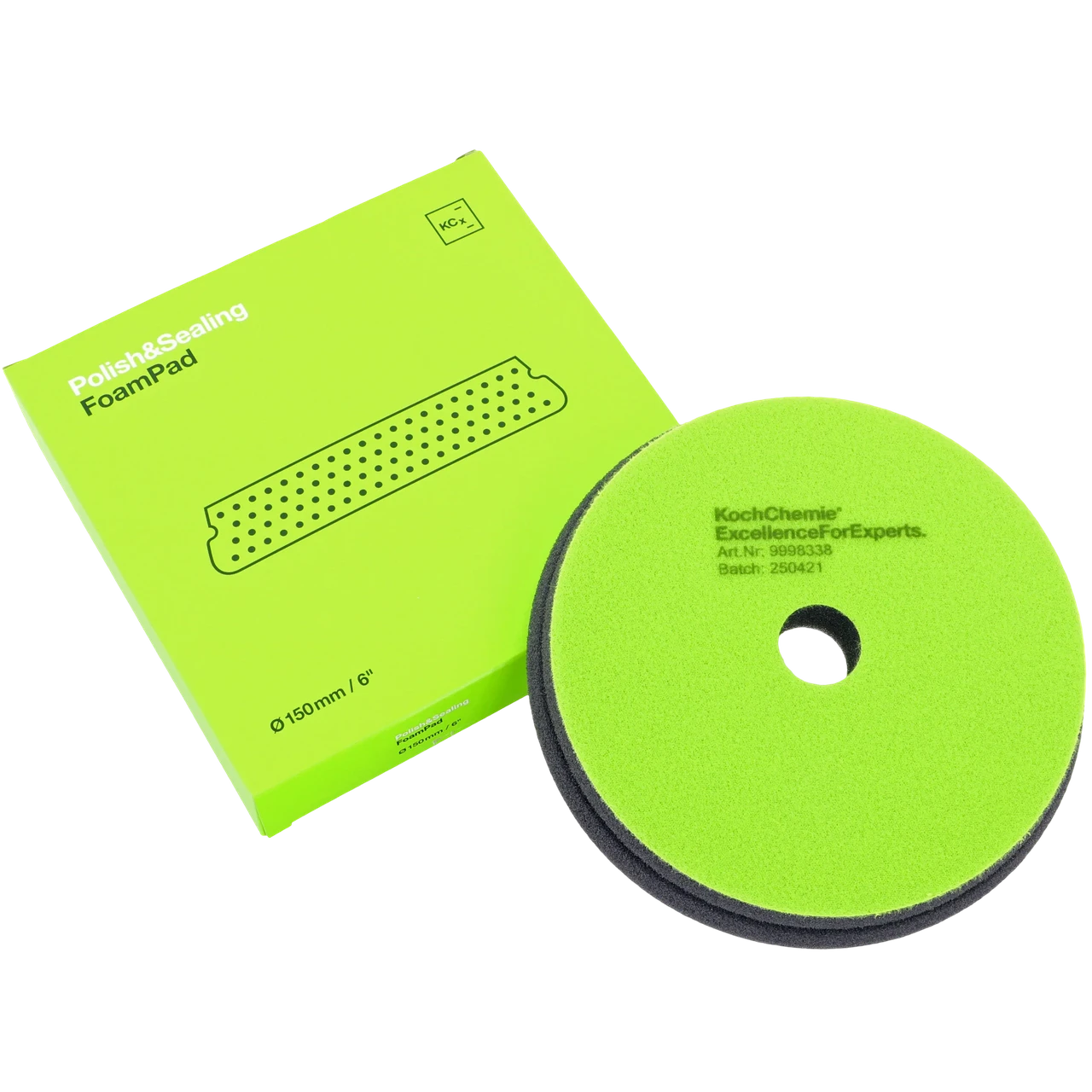 Полировочный круг Koch Chemie Polish & Sealing Foam Pad 150 мм Зеленый (9998338)
