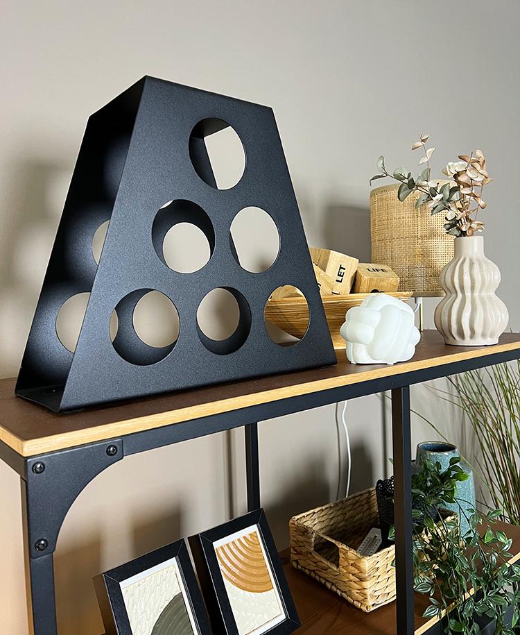 Подставка для вина NC Home Пирамида на 6 бутылок (110202) - фото 2 Подставка для вина NC Home Пирамида на 6 бутылок (110202) - фото 2