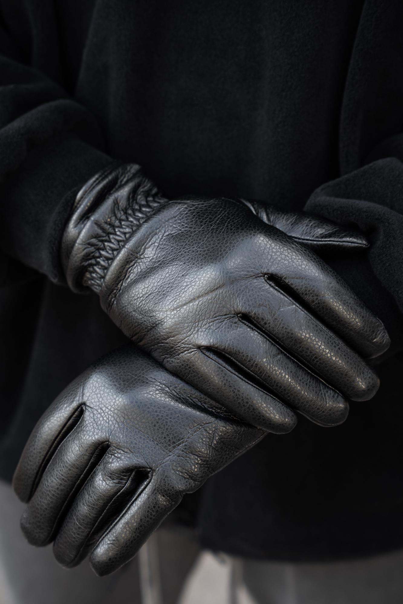 Перчатки зимние сенсорные Without Brand Tomy 1-59 кожаные L Black (L8055908) - фото 3 Перчатки зимние сенсорные Without Brand Tomy 1-59 кожаные L Black (L8055908) - фото 3