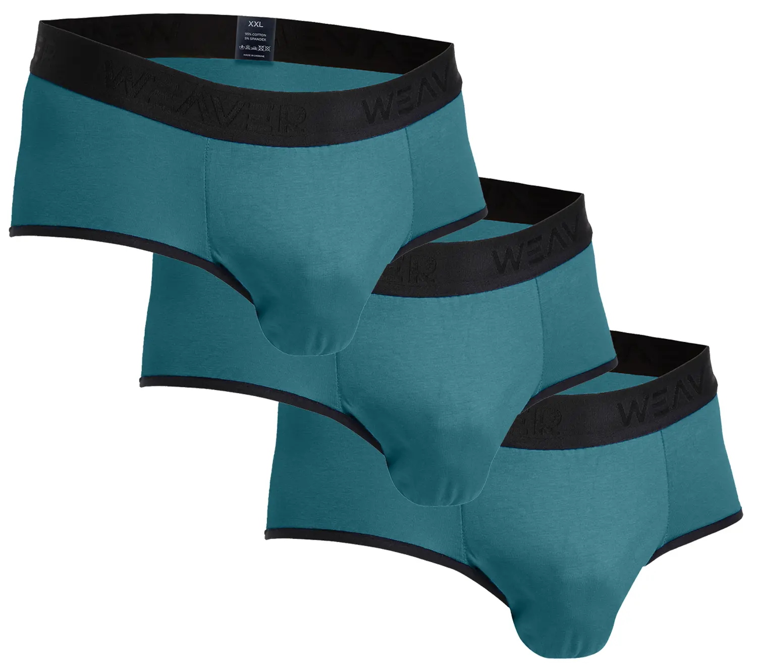 Набір чоловічої білизни Slip XL 3 шт. Морська Хвиля (1840) Набір чоловічої білизни Slip XL 3 шт. Морська Хвиля (1840)