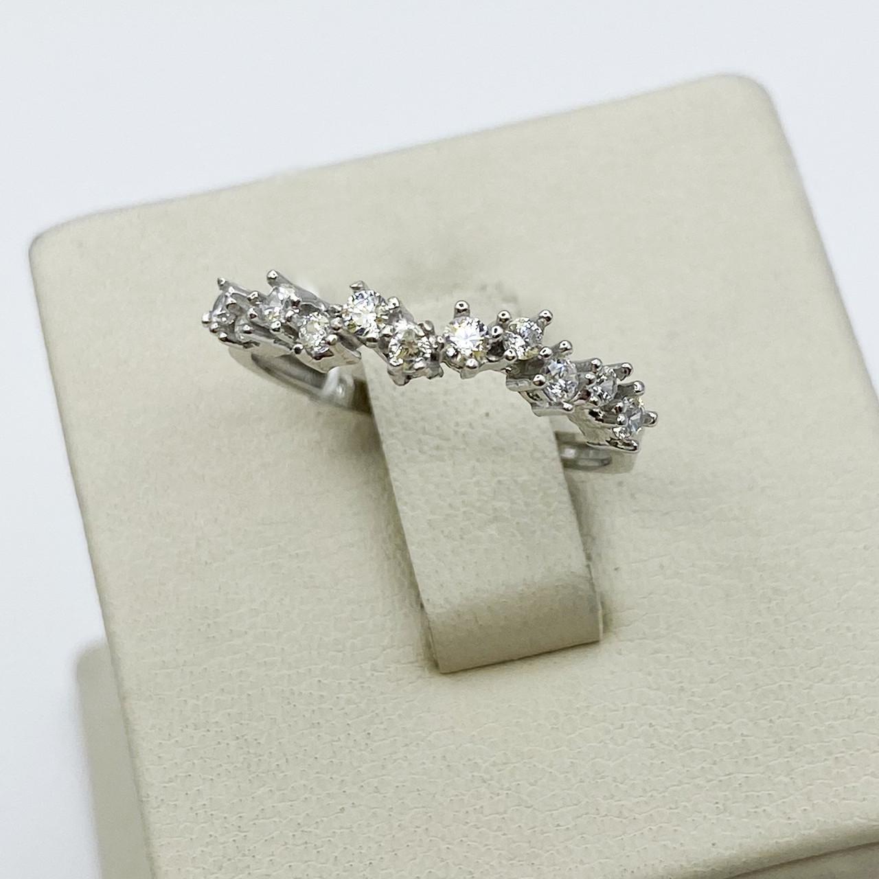 Кольцо серебряное Дорожка с кубическим цирконием р. 17 1,4 г (1969327024)