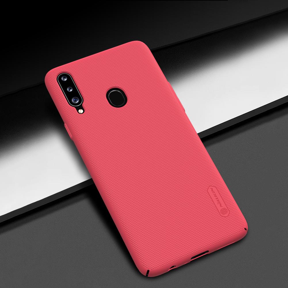 Чехол Nillkin Frosted Shield для Samsung Galaxy A20s A207 Red (10824-2D) - фото 2