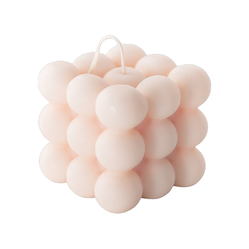 Аромасвічка Bubble Ваніль парафінова Молочний (00029) Аромасвічка Bubble Ваніль парафінова Молочний (00029)