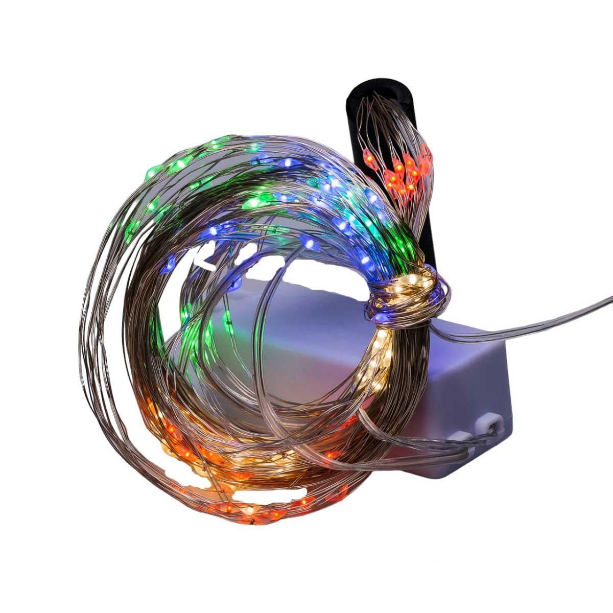 Гирлянда Конский хвост GarlandoPro 173309ML от сети 200 LED 2 м Разноцветный (100-107-173309ML)