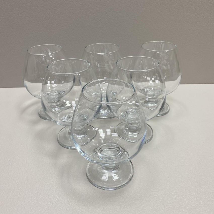 Набір келихів для коньяку Pasabahce Бістро 44188 360 мл 6 шт. (1225155446) - фото 3