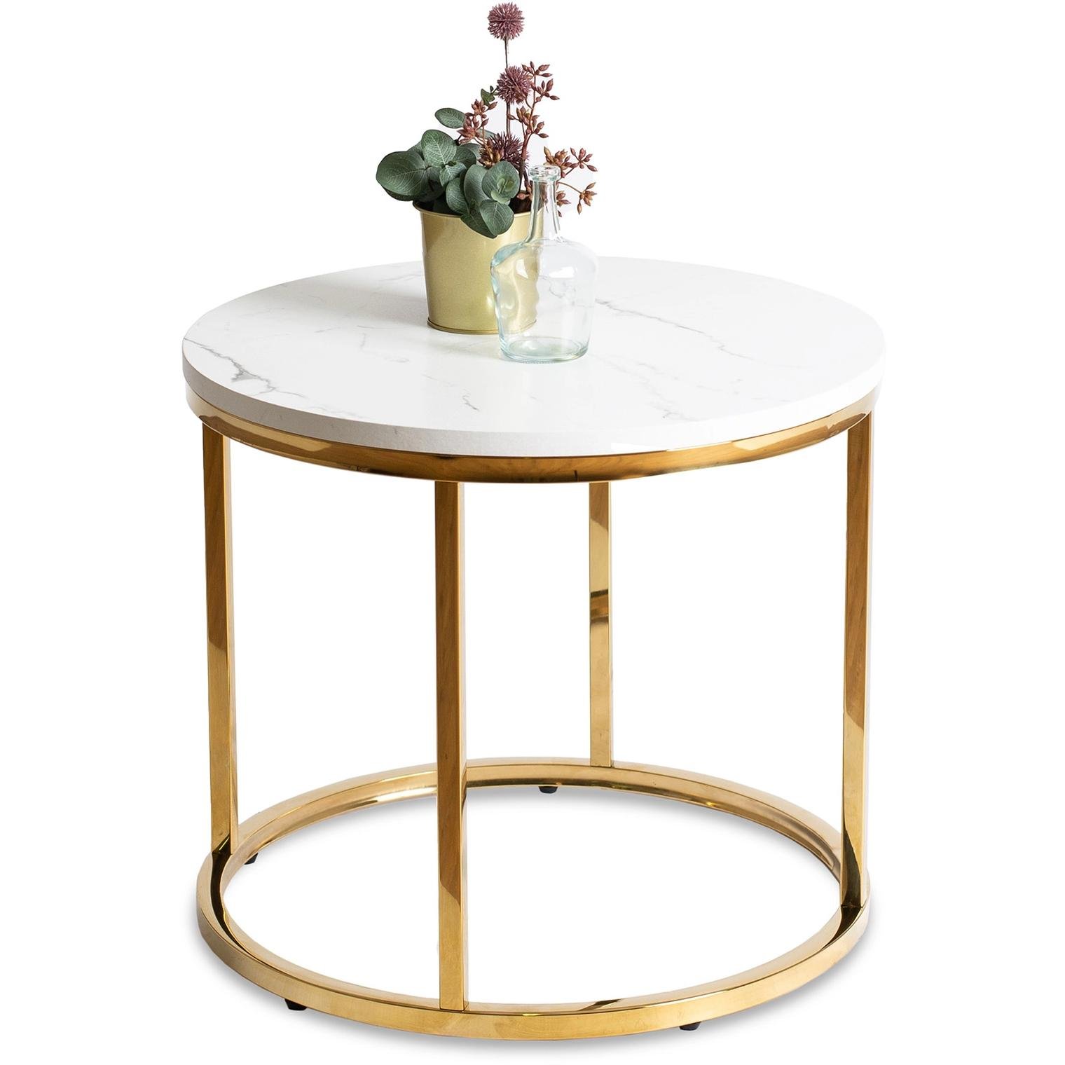 Журнальный стол Mebel Elit CLIFF Marmur Белый (ME.CLIFF/M/ZL/L) Журнальный стол Mebel Elit CLIFF Marmur Белый (ME.CLIFF/M/ZL/L)