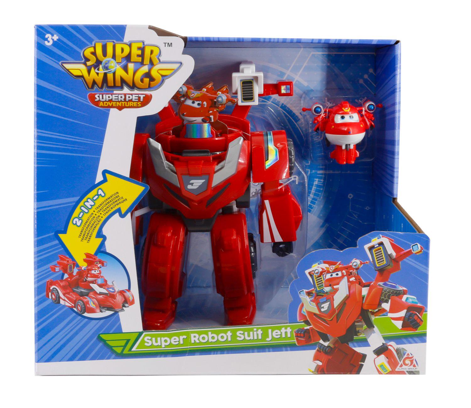 Игровой набор Super Wings Super Robot Suit Джетт (EU770351) - фото 3 Игровой набор Super Wings Super Robot Suit Джетт (EU770351) - фото 3