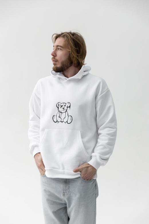 Худи мужской Gabbi Bear Oversized хлопчатобумажный L/XL (13418-м)