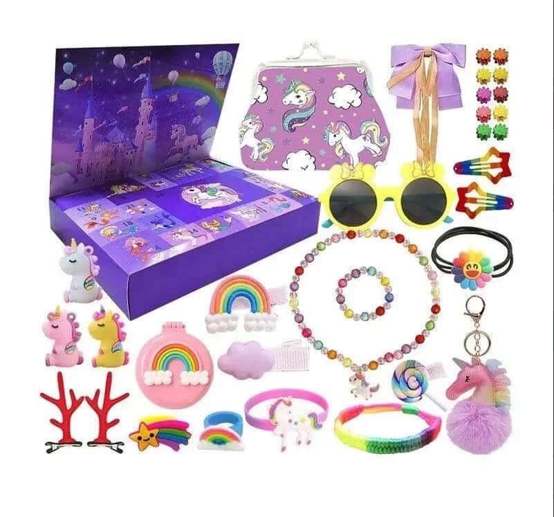 Адвент-календарь с украшениями Праздничный набор на 24 дня (2577)