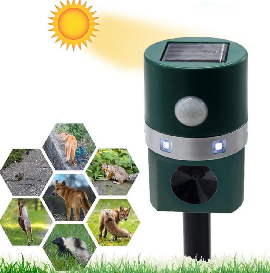 Отпугиватель животных Solar Pest Repeller 7002 на солнечной батарее - фото 4