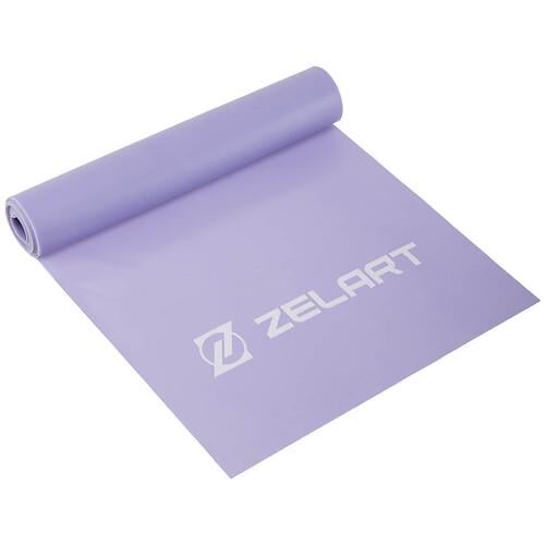 Стрічка еластична для фітнесу Record FI-7682-1 120х15 см 0,35 мм Фіолетовий (32511139)