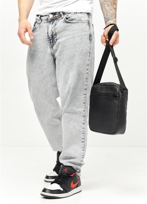 Мужская сумка-мессенджер Sambag через плечо из экокожи Черный (912019723) - фото 7