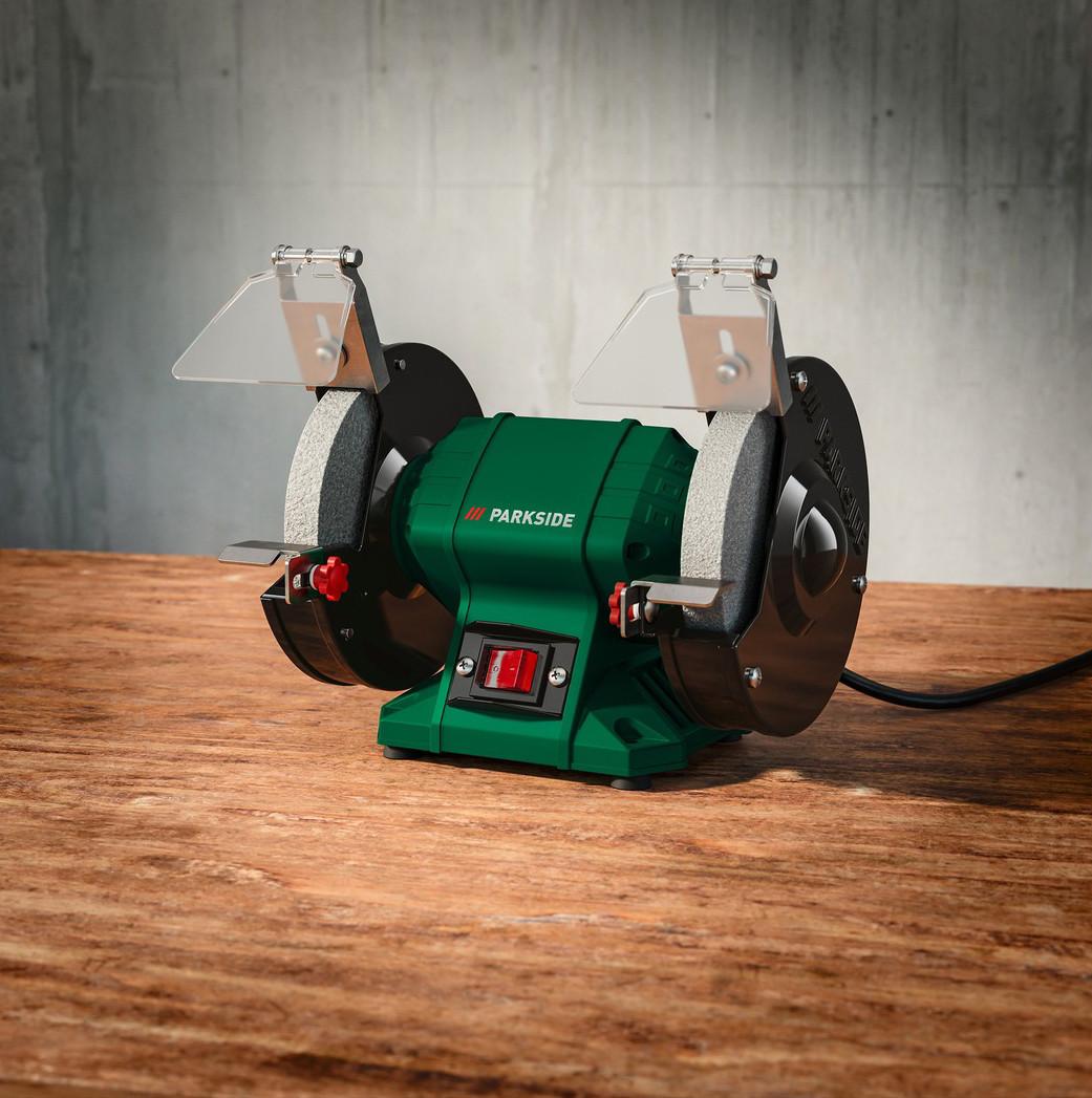 Станок точильный PARKSIDE PDOS 200 C2 (24210302) - фото 3