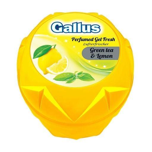 Освежитель воздуха гелевый Gallus Perfumed Fresh Green tea & Lemon 150 г
