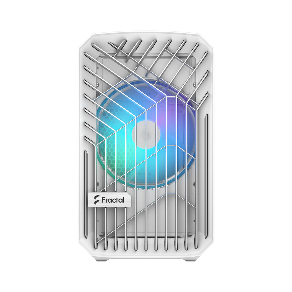 Корпус для компьютера Fractal Design Torrent Nano RGB TG Clear Tint no PSU White (FD-C-TOR1N-05) - фото 2 Корпус для компьютера Fractal Design Torrent Nano RGB TG Clear Tint no PSU White (FD-C-TOR1N-05) - фото 2