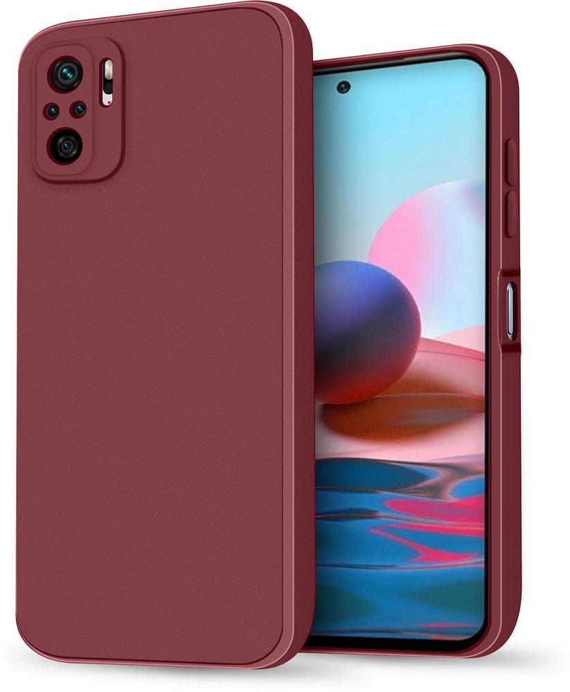 Силиконовый чехол HardCorner Xiaomi Redmi Note 10 (с микрофиброй) Wine (34847-42) Силиконовый чехол HardCorner Xiaomi Redmi Note 10 (с микрофиброй) Wine (34847-42)