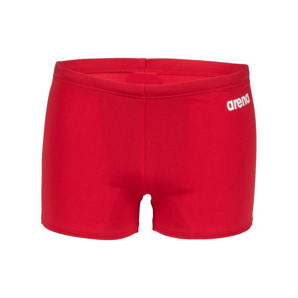 Плавки-боксери для хлопчиків Arena TEAM SWIM SHORT SOLID 128 см Червоний/Білий (004777-450 128)