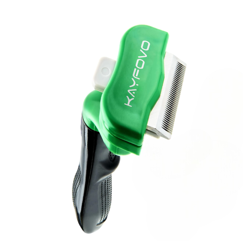 Дешедер гребінець для кішок та довгошерстих собак Kayfovo FR-S9 щітка для видалення підшерстка (29018) Дешедер гребінець для кішок та довгошерстих собак Kayfovo FR-S9 щітка для видалення підшерстка (29018)