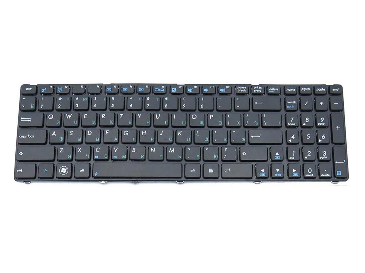 Клавиатура для ноутбука Asus X61 X61 матовая (04GNV32KRU00)