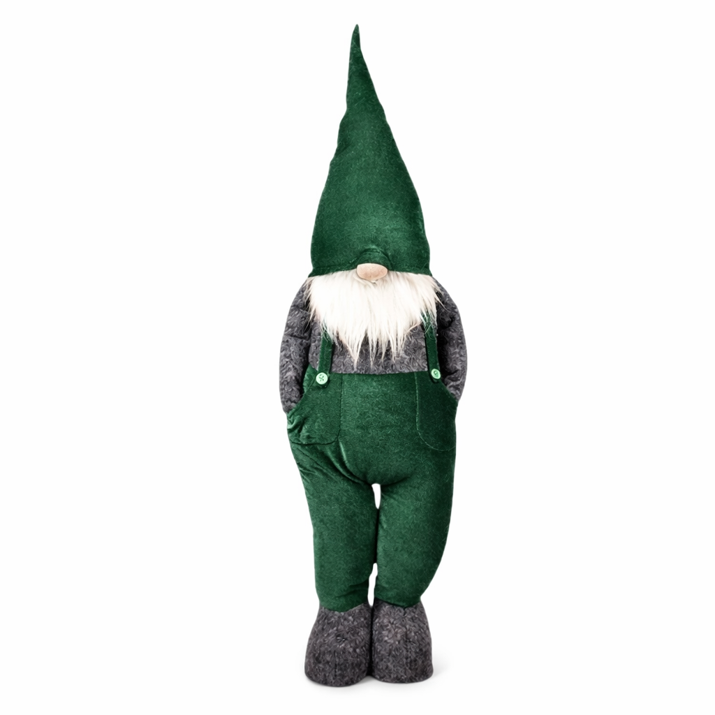 Фигурка новогоднего гнома Gnome R34291 95 см Зеленый с серым (34188096) Фигурка новогоднего гнома Gnome R34291 95 см Зеленый с серым (34188096)