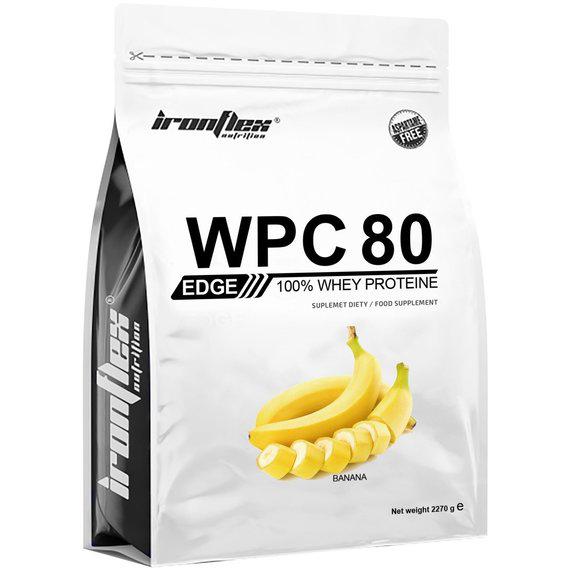 Протеин IronFlex WPC 80eu Edge Banana 2270 g 75 servings (000008552)