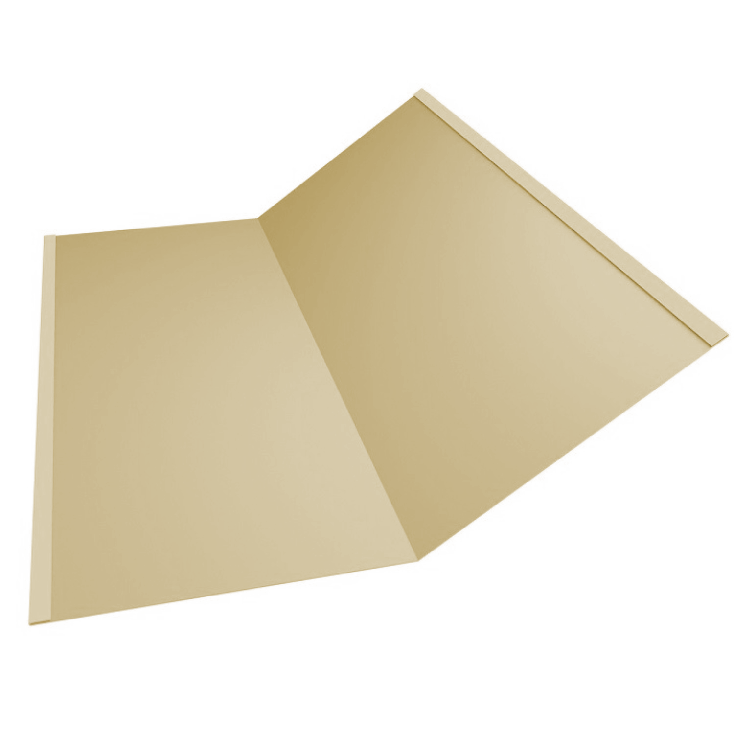 Планка ендови нижня Partner 183х183х2000 для металочерепиці та профнастилу Ral 1015 поліестер Слонова кістка (377156565)