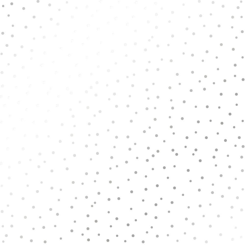 Лист бумаги односторонний Silver Drops с серебряным тиснением 30,5х30,5 см White