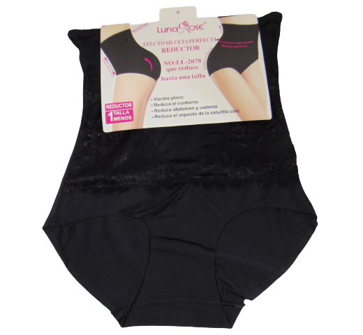 Утягивающие трусы-корсет Luna Rose LL2078 с силиконом XL Черный (1883558619)