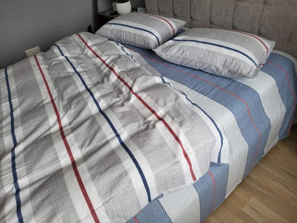 Комплект постельного белья Атлет Turkish flannel полуторный на резинке (2013929184)