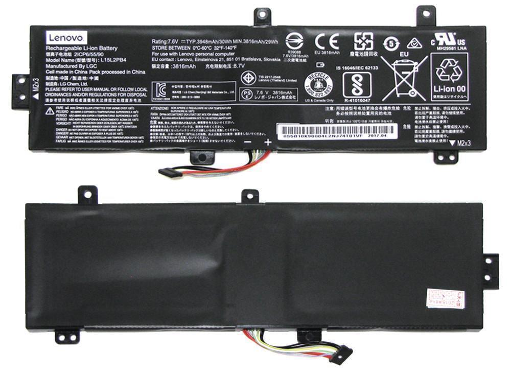 Аккумулятор для ноутбука Lenovo IdeaPad 510-15IKB/7,6 V/30 Wh/3948 mAh