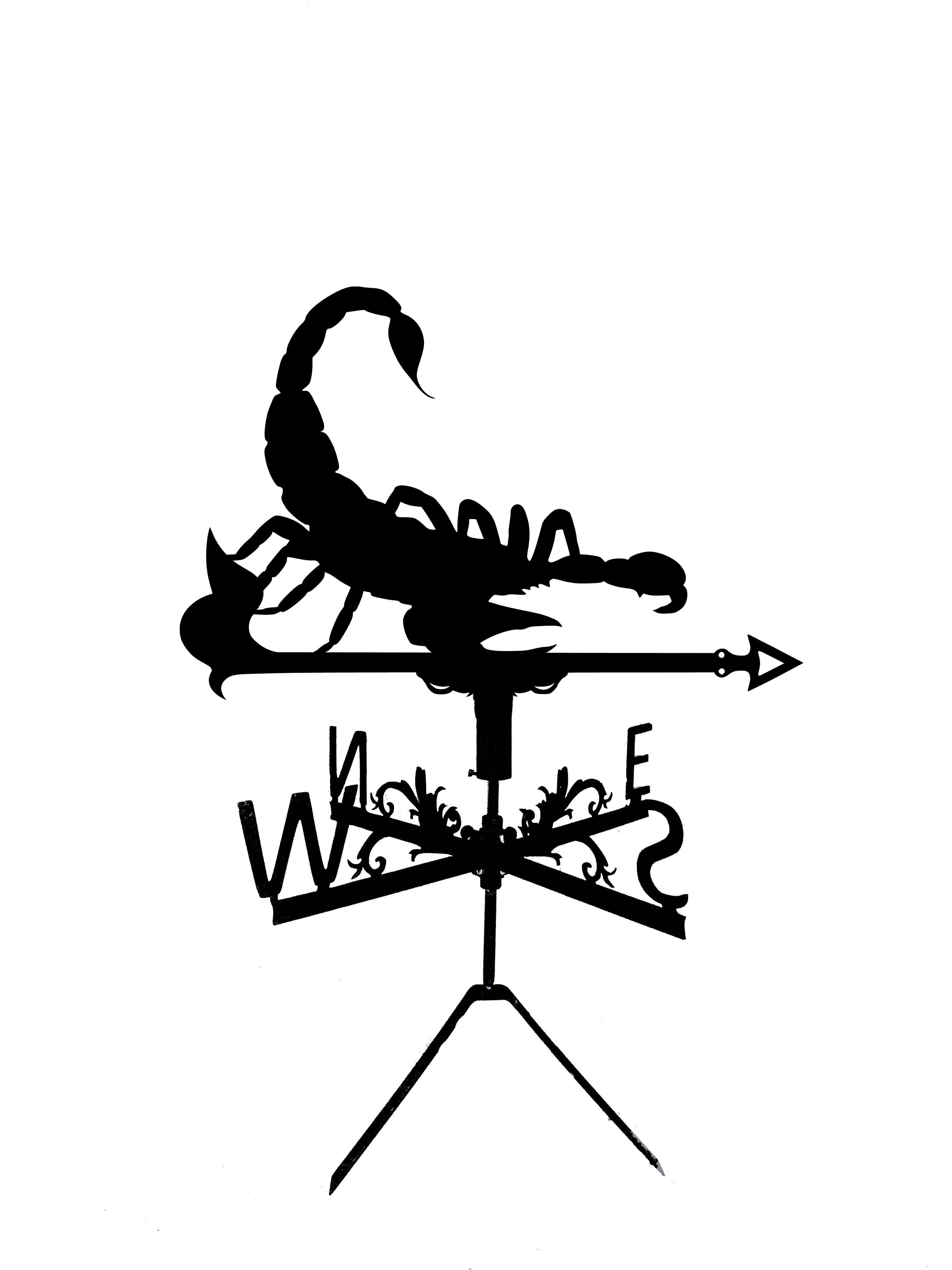 Флюгер на беседку/колодец Знаки зодиака Скорпион (27476997)